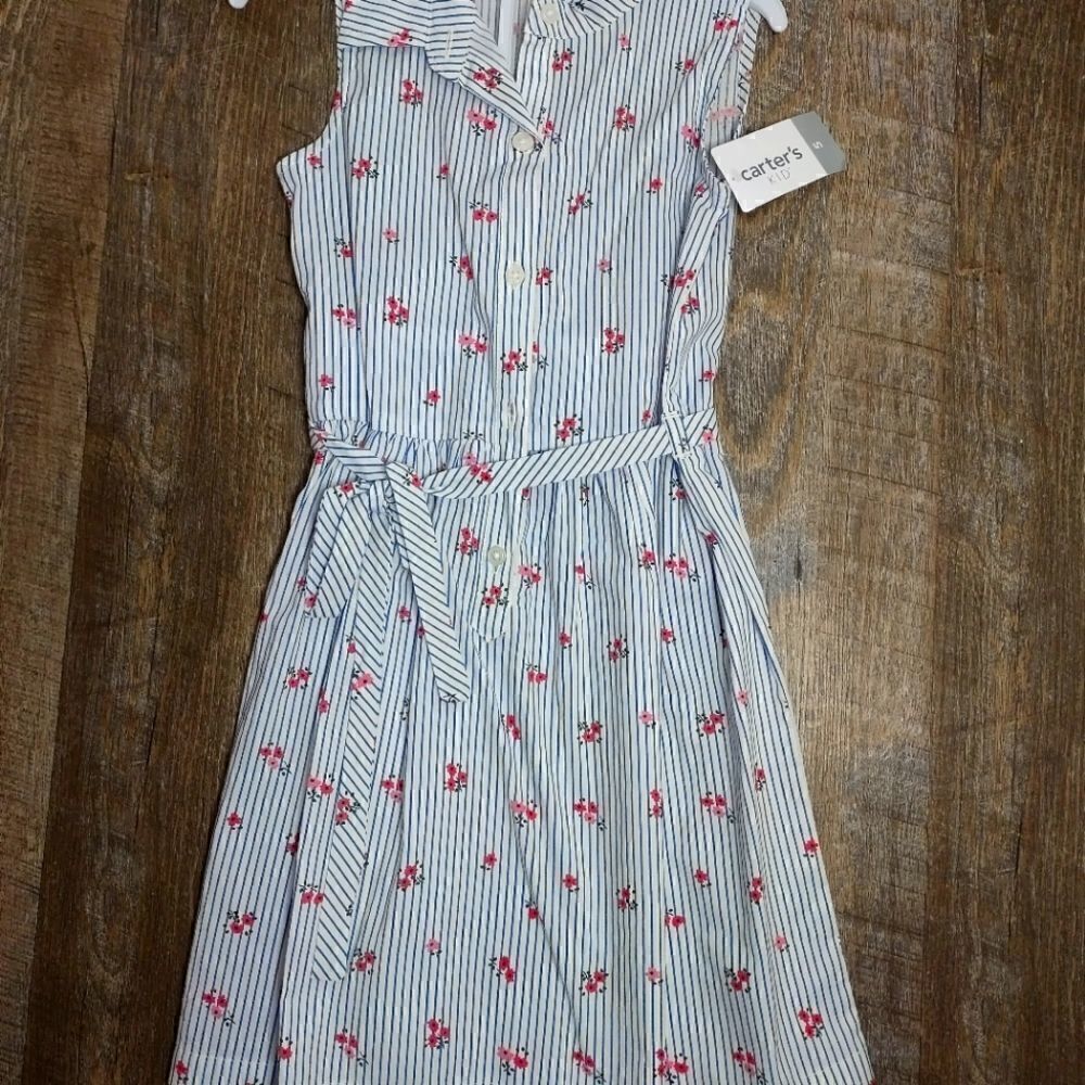 🌸 $10 SALE 🌸 Carter's Girls Dress Size 5T - Picture 2 of 3
